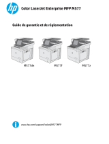 HP Color LaserJet Enterprise MFP M577 series Manualul utilizatorului
