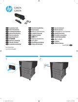 HP LaserJet Enterprise flow MFP M830 series Ghid de instalare