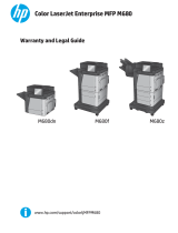 HP Color LaserJet Enterprise MFP M680 series Manualul utilizatorului