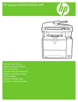 HP LaserJet M3035 Multifunction Printer series Ghid de inițiere rapidă