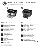HP LaserJet Pro P1606 Printer series Manual de utilizare