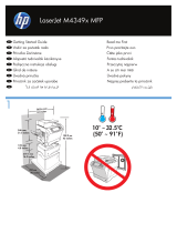 HP LaserJet M4349 Multifunction Printer series Ghid de inițiere rapidă