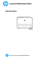 HP LaserJet P2035 Printer series Manualul proprietarului