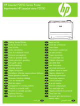 HP LaserJet P2055 Printer series Manual de utilizare
