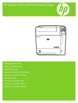HP LaserJet P4014 Printer series Ghid de inițiere rapidă