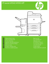 HP LaserJet M9040/M9050 Multifunction Printer series Ghid de inițiere rapidă