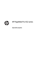 HP PageWide Pro 452dn Printer series Manualul proprietarului