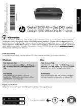 HP Deskjet 2050 All-in-One Printer series - J510 Manualul proprietarului