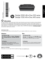 HP Deskjet 2050A All-in-One Printer series - J510 Manualul proprietarului