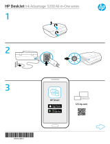 HP DeskJet Ink Advantage 5200 All-in-One Printer series Ghid de instalare