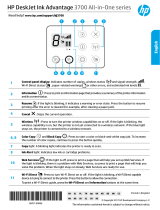 HP DeskJet 3700 All-in-One Printer series Manualul utilizatorului