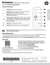 HP DeskJet 2130 All-in-One Printer series Manualul utilizatorului