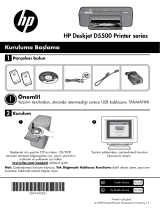 HP Deskjet D5500 Printer series Ghid de inițiere rapidă