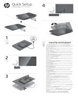 HP Engage 14 Display Ghid de inițiere rapidă