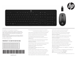 HP Slim Wireless Keyboard and Mouse Ghid de inițiere rapidă