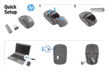 HP Z3000 Wireless Mouse Ghid de inițiere rapidă