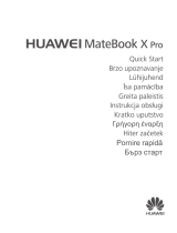 Huawei MateBook X Pro 2020 Ghid de inițiere rapidă
