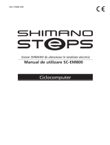 Shimano SC-EM800 Manual de utilizare