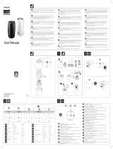 Philips HU2716 Humidifier Manual de utilizare