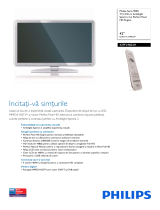 Philips 42PFL9803H/10 Product Datasheet