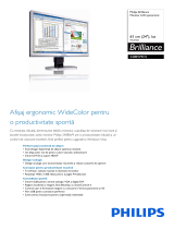 Philips 240BW9CS/00 Product Datasheet