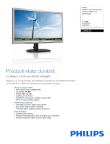 Philips 220S4LAS/00 Product Datasheet