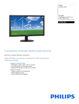 Philips 243S5LSB5/01 Product Datasheet