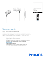 Philips SHE5205WT/00 Product Datasheet