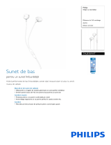 Philips TAUE101WT/00 Product Datasheet