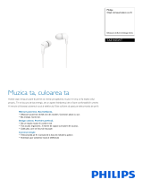 Philips TAE1105WT/00 Product Datasheet