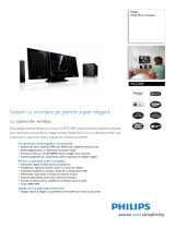 Philips MCD289/58 Product Datasheet