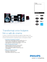 Philips MCD718/37 Product Datasheet