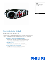 Philips AZ2558/00C Product Datasheet