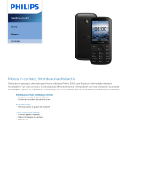 Philips CTE160BK/58 Product Datasheet