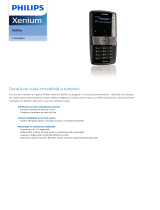 Philips CT9A9WBLK/00 Product Datasheet