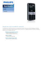 Philips CT9A9FBLK/00 Product Datasheet