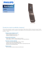 Philips CT9A9QBLK/00 Product Datasheet