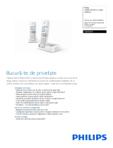 Philips D2552W/34 Product Datasheet