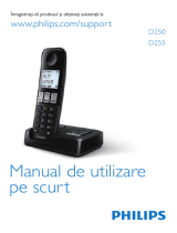 Philips D2501B/53 Manual de utilizare