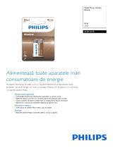 Philips 6LR61A1B/10 Product Datasheet