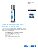 Philips LR03E4B/10 Product Datasheet