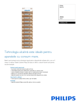 Philips LR03AL10S/10 Product Datasheet