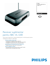 Philips SBCVL1205/00 Product Datasheet