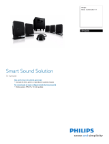 Philips SPA2602/10 Product Datasheet