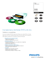 Philips SPD6004BD/10 Product Datasheet