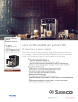 Saeco SM5573/10 Product Datasheet