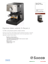 Saeco HD8425/19 Product Datasheet