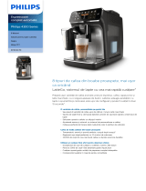 Philips EP4346/70 Product Datasheet