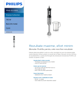 Philips HR1660/90 Product Datasheet