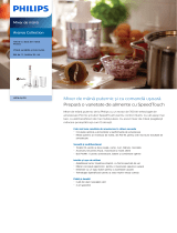 Philips HR1643/00 Product Datasheet